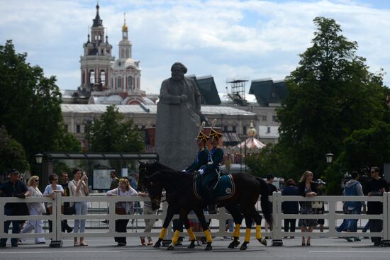 Russia Day in Moscow