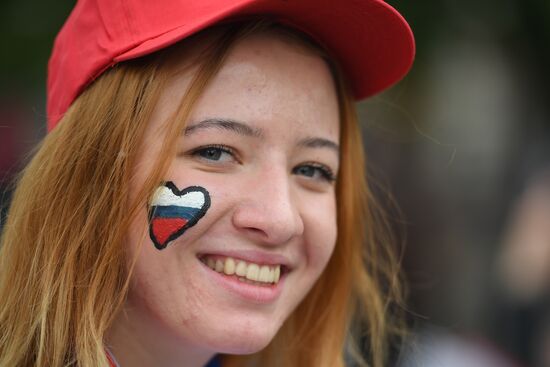 Holiday concert devoted to Russia Day on Red Square
