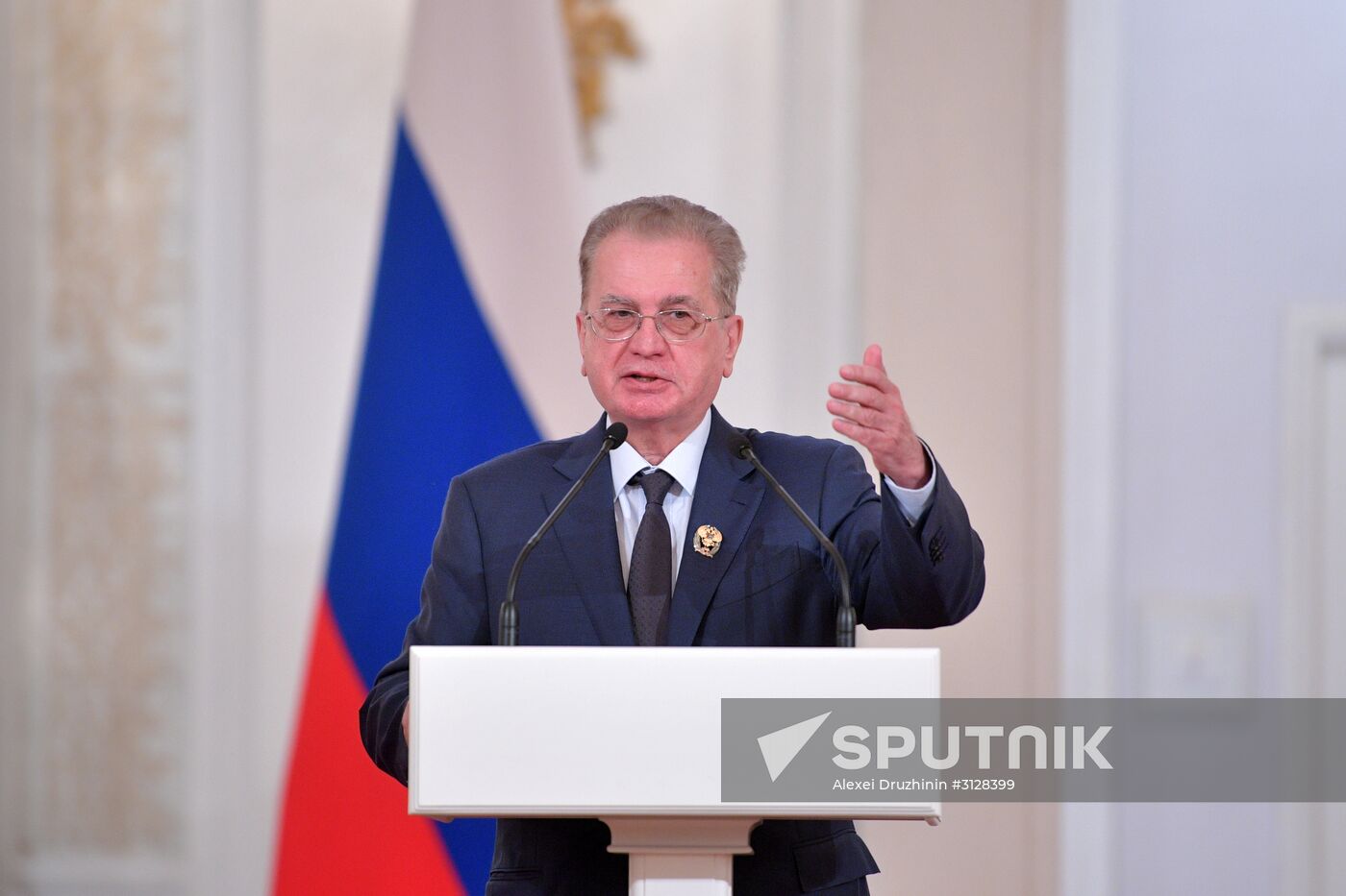 President Vladimir Putin awards state decorations on Russia Day