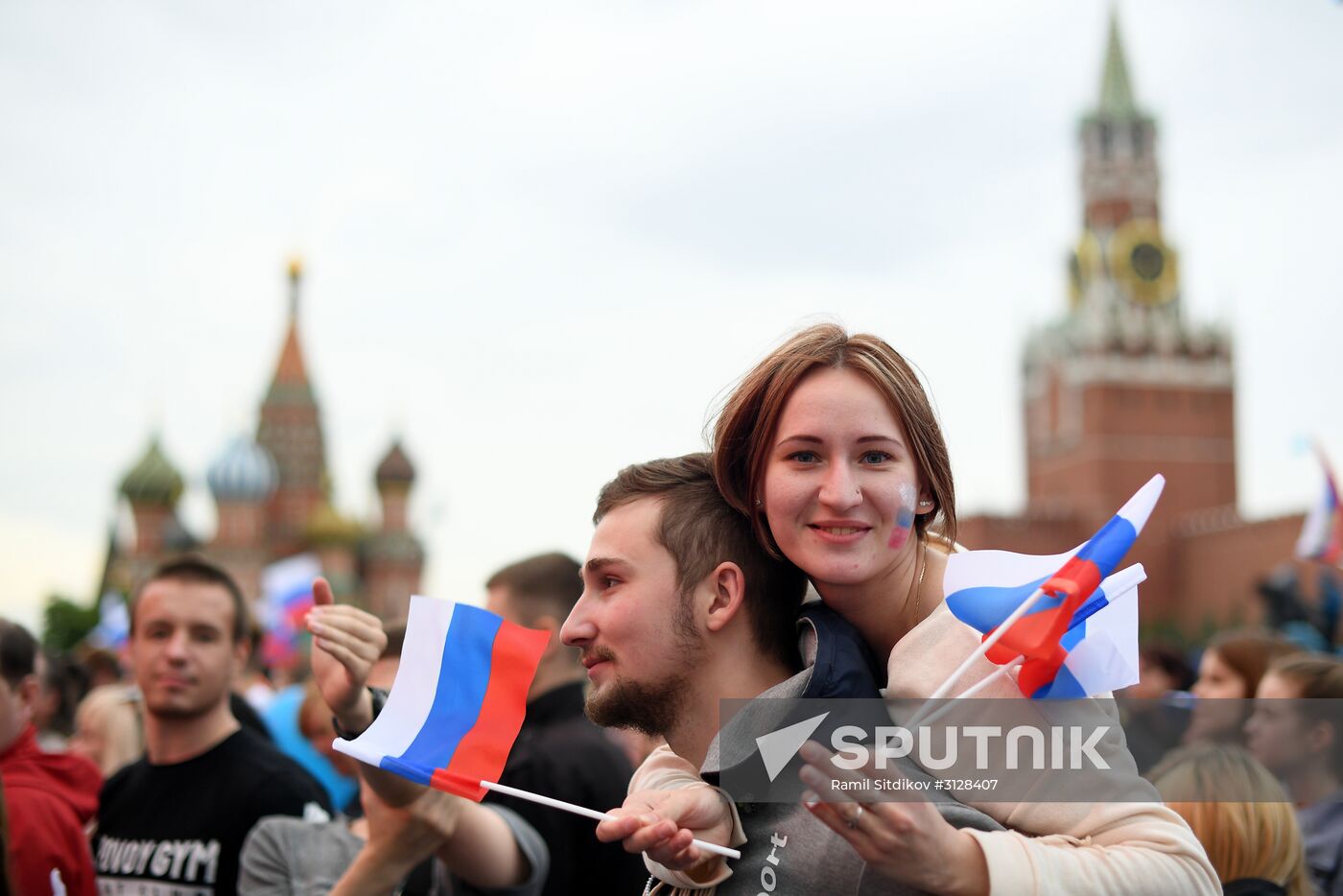 Holiday concert devoted to Russia Day on Red Square