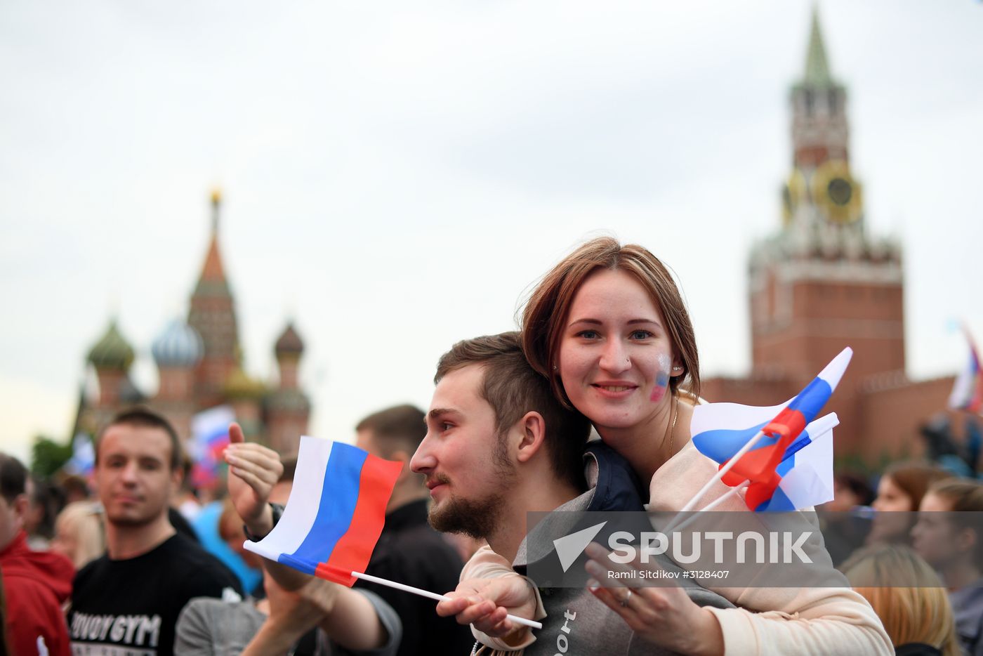 Holiday concert devoted to Russia Day on Red Square