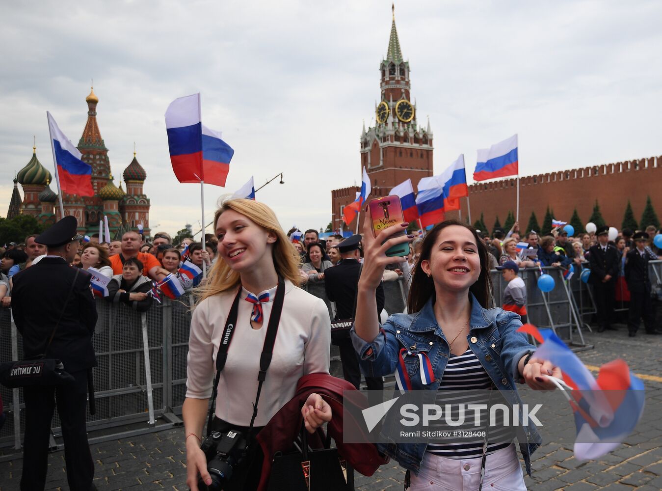 Holiday concert devoted to Russia Day on Red Square