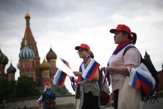 Holiday concert devoted to Russia Day on Red Square