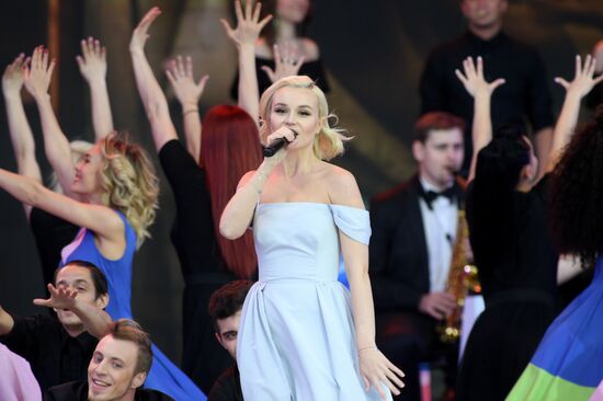 Holiday concert devoted to Russia Day on Red Square