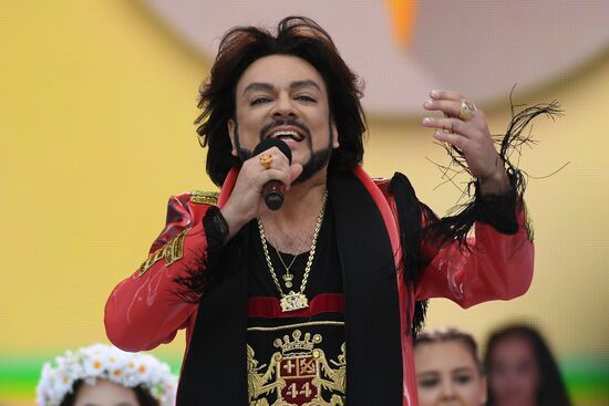 Holiday concert devoted to Russia Day on Red Square