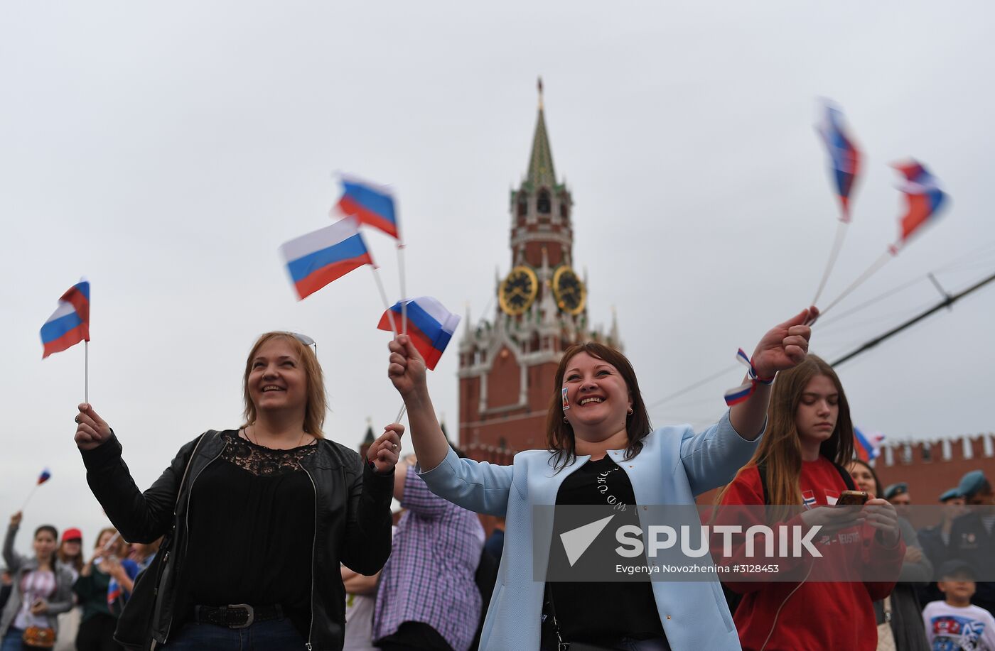 Holiday concert devoted to Russia Day on Red Square