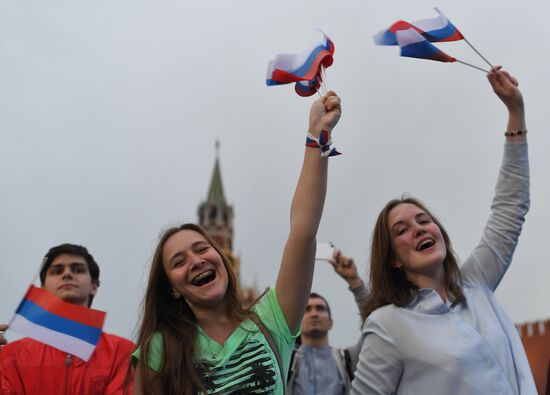 Holiday concert devoted to Russia Day on Red Square