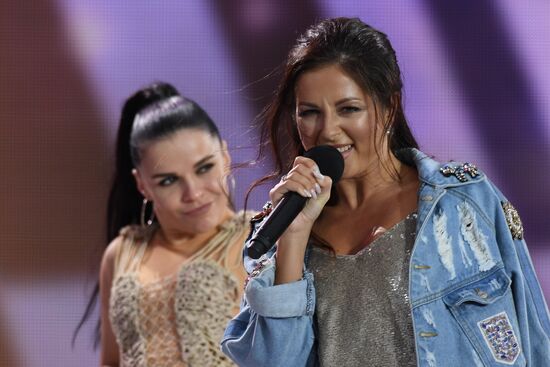 Russia Day concert on Red Square