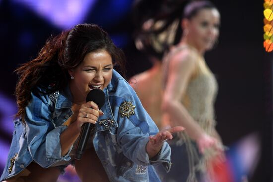 Russia Day concert on Red Square