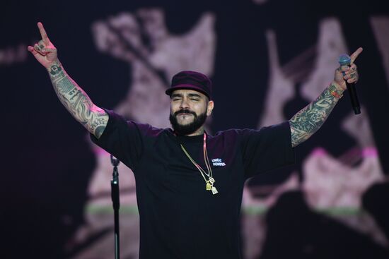 Russia Day concert on Red Square