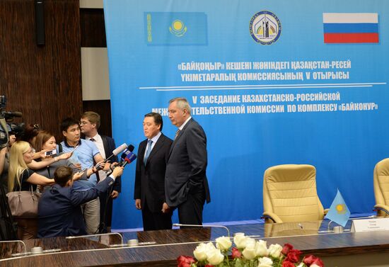 Russia-Kazakhstan Intergovernmental Commission on Baikonur complex holds meeting