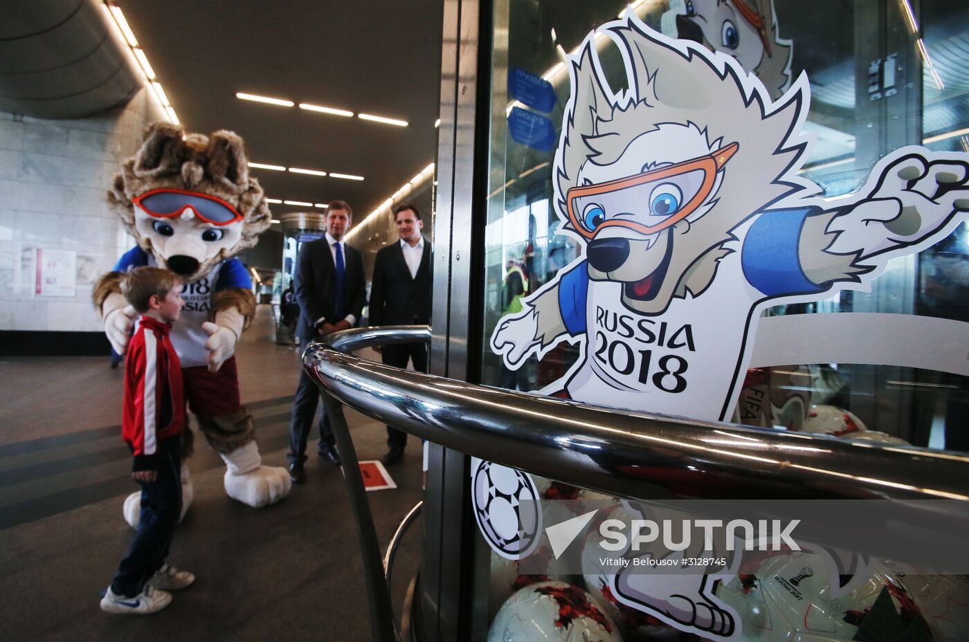 Moscow metro unveils exhibition marking 2017 FIFA Confederations Cup