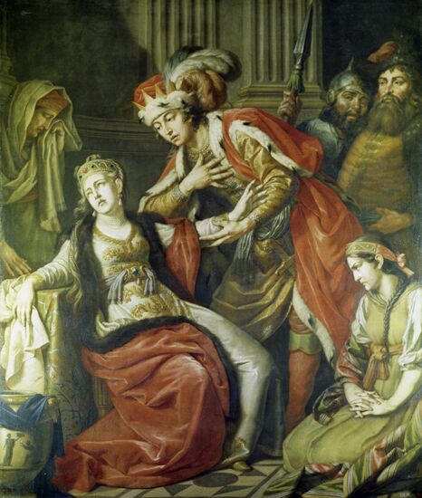 Painting "Vladimir and Rogneda"
