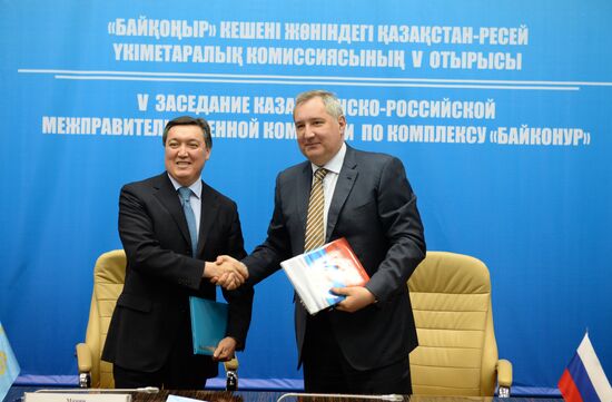 Russia-Kazakhstan Intergovernmental Commission on Baikonur complex holds meeting