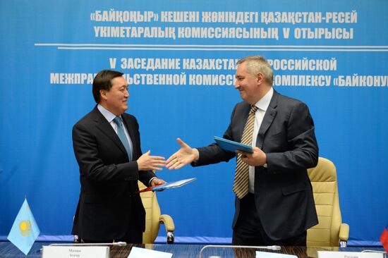 Russia-Kazakhstan Intergovernmental Commission on Baikonur complex holds meeting