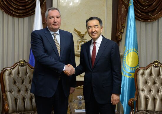 Deputy Prime Minister Dmitry Rogozin's working visit to Kazakhstan