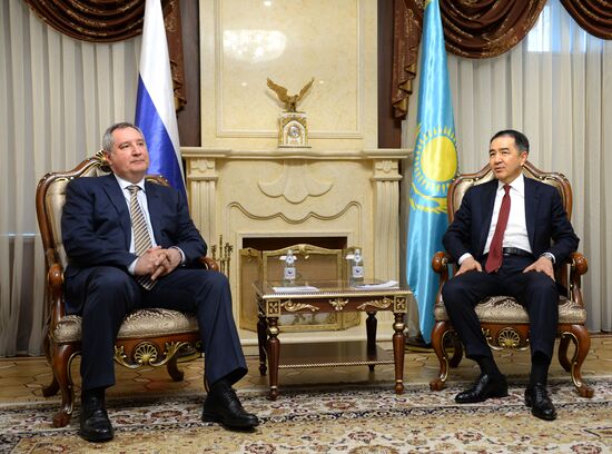 Deputy Prime Minister Dmitry Rogozin's working visit to Kazakhstan