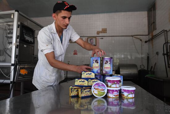 Dairy plant in Homs