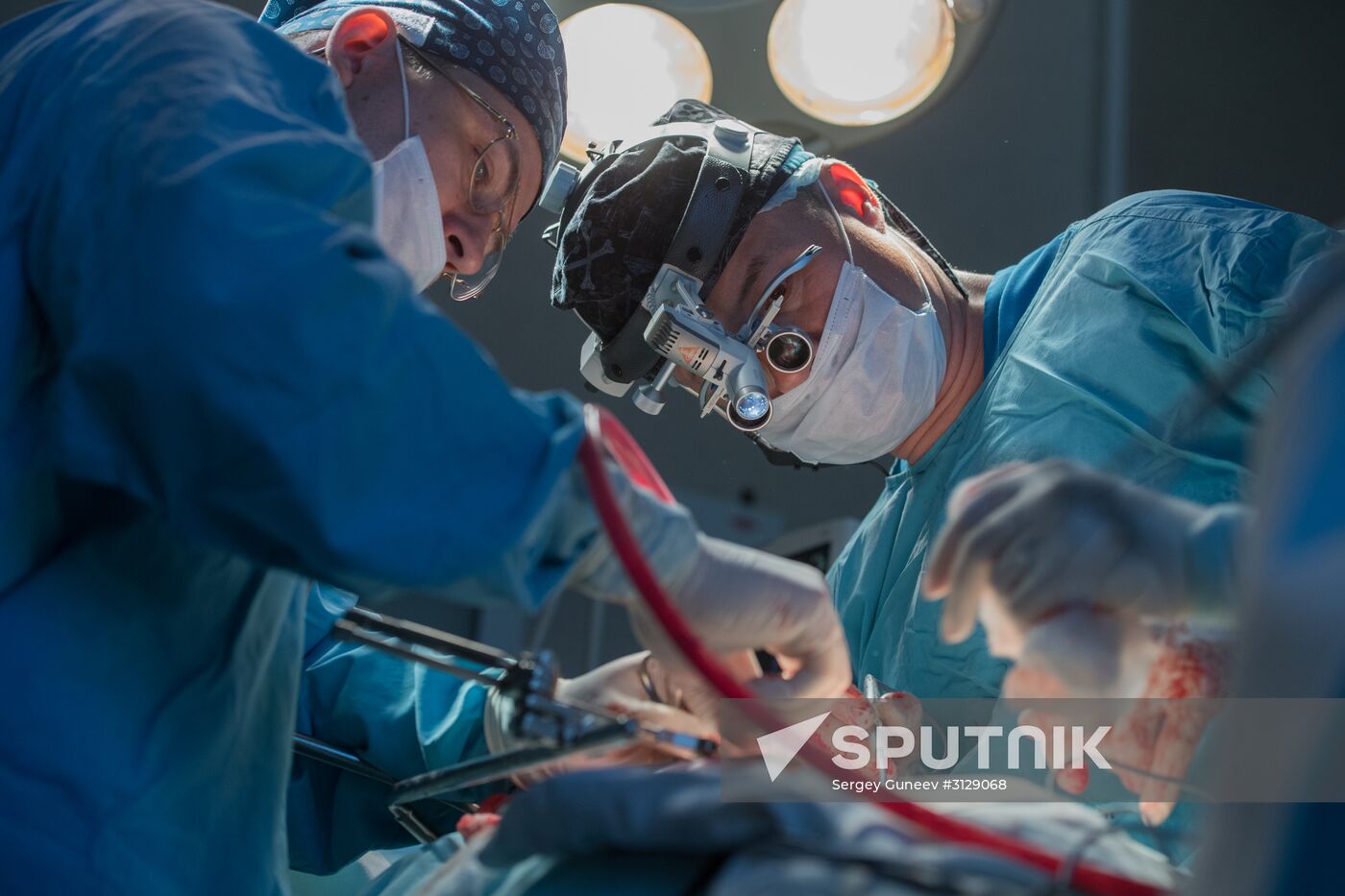 Surgery at urology clinic