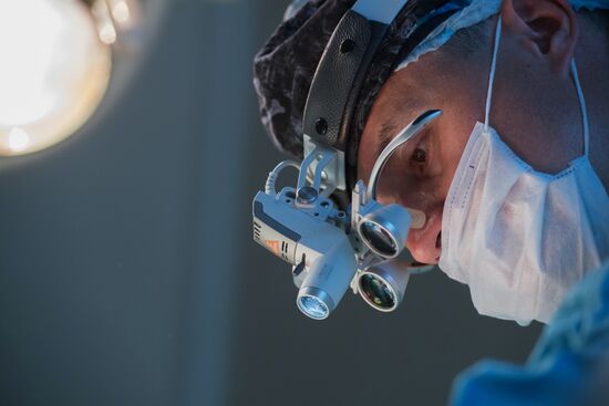 Surgery in urology clinic