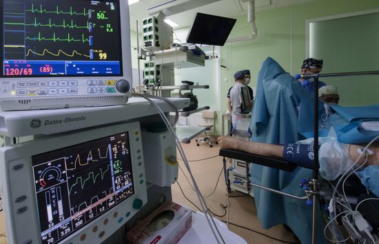 Surgery in urology clinic
