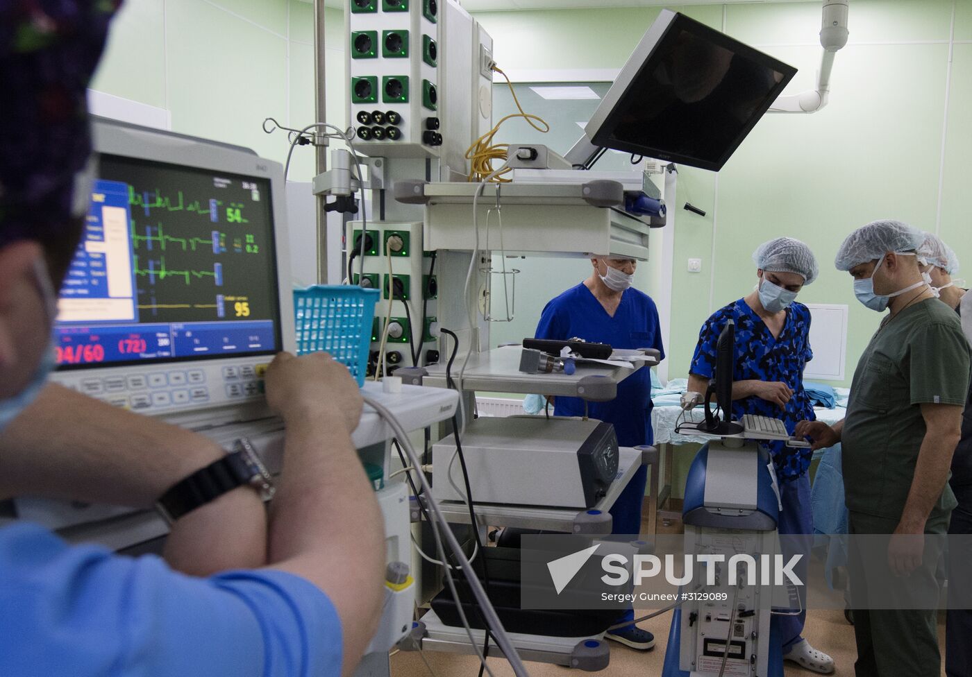 Surgery in urology clinic