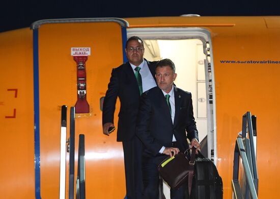 Mexico’s national team arrives at the 2017 FIFA Confederations Cup