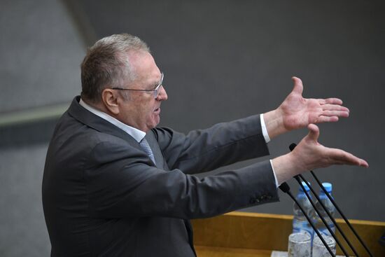 State Duma plenary meeting