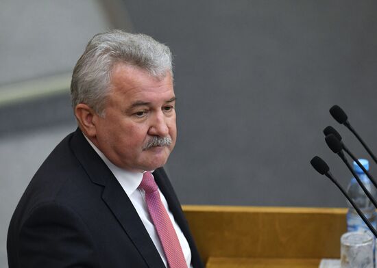 State Duma plenary meeting