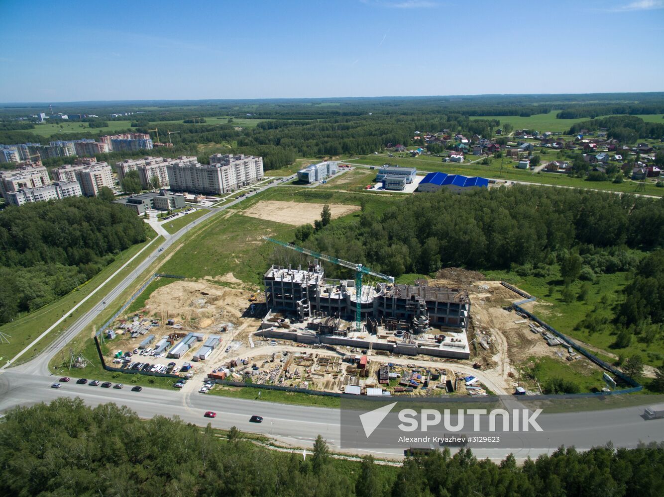 Koltsovo biological technology park in Novosibirsk Region