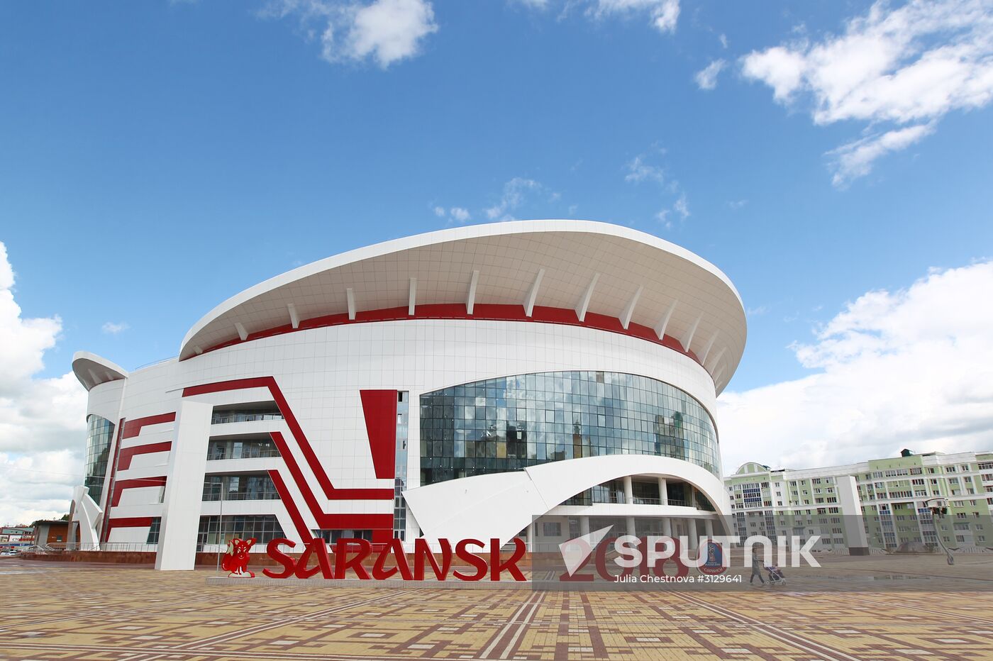 2018 FIFA World Cup installation in Saransk