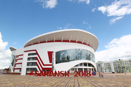 2018 FIFA World Cup installation in Saransk