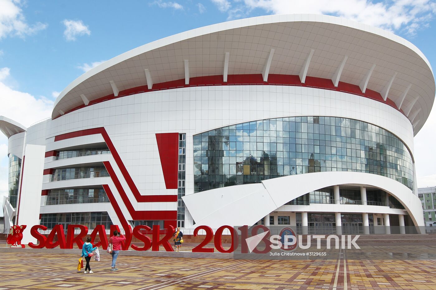 2018 FIFA World Cup installation in Saransk