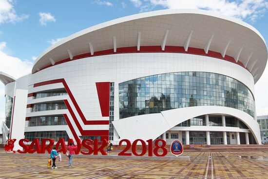 2018 FIFA World Cup installation in Saransk