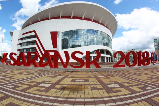 2018 FIFA World Cup installation in Saransk