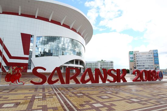 2018 FIFA World Cup installation in Saransk