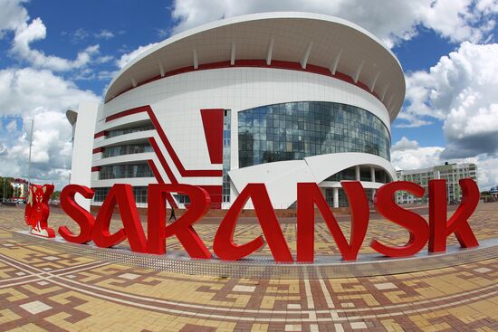 2018 FIFA World Cup installation in Saransk