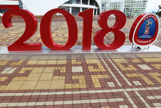 2018 FIFA World Cup installation in Saransk