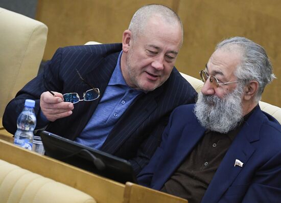 State Duma plenary meeting