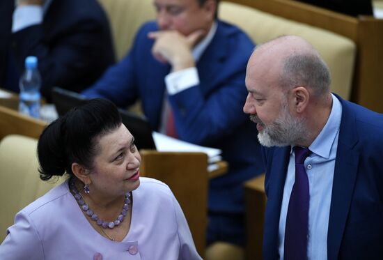 State Duma plenary meeting
