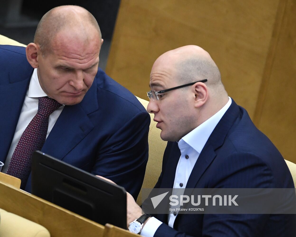 State Duma plenary meeting