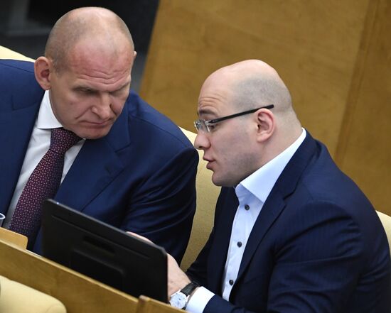 State Duma plenary meeting