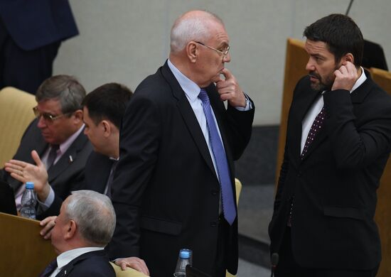 State Duma plenary meeting