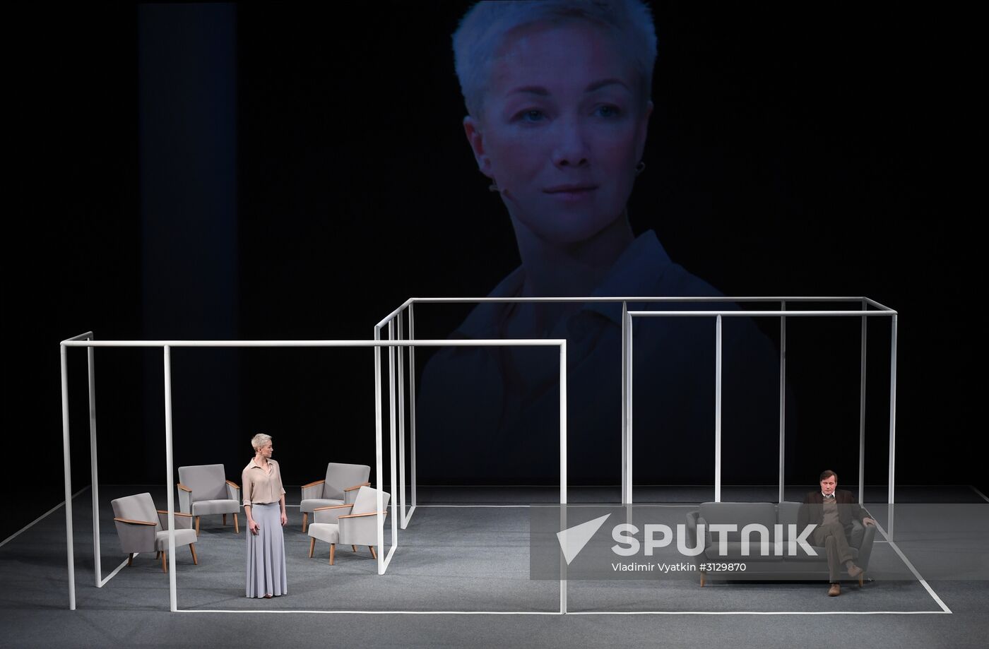 Konstantin Bogomolov's new production "Husbands and Wives"