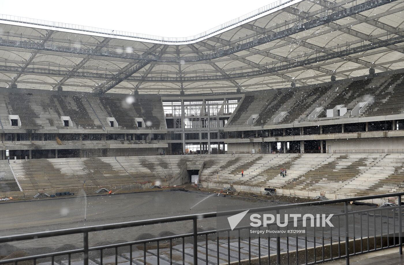 Rostov Arena stadium construction site