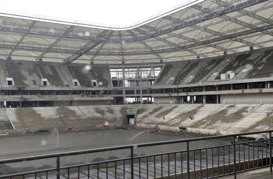 Rostov Arena stadium construction site