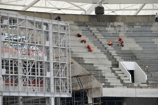 Rostov Arena stadium construction site