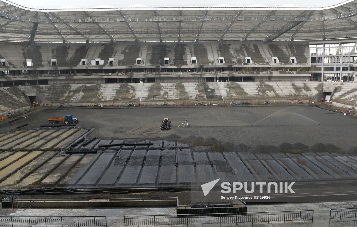 Rostov Arena stadium construction site