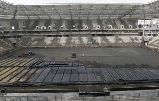 Rostov Arena stadium construction site