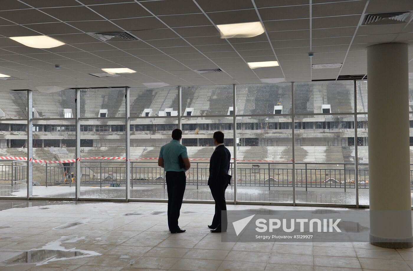 Rostov Arena stadium construction site